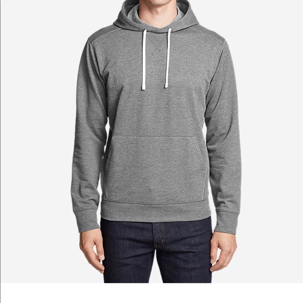 Eddie Bauer camp fleece hooded pullover